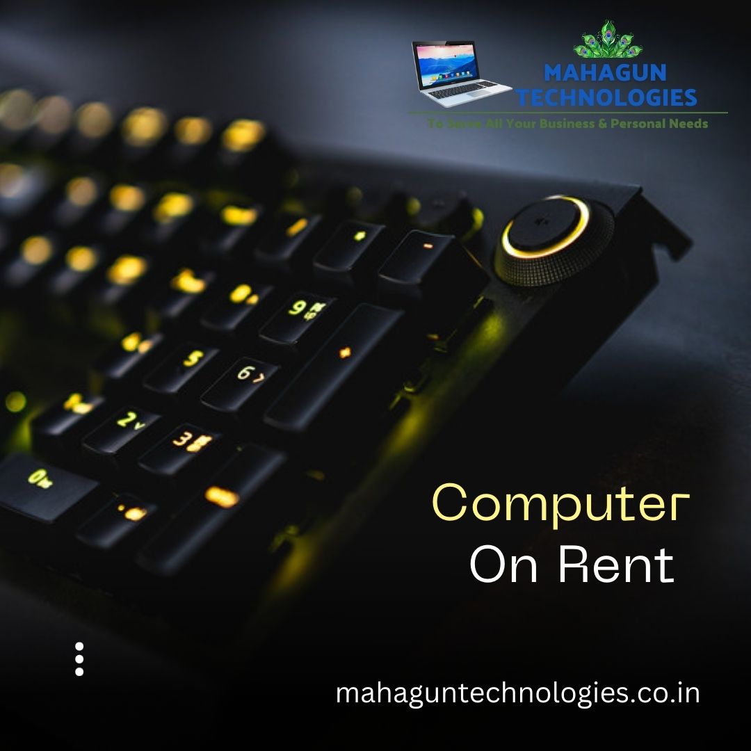 Desktop on rent in noida for office